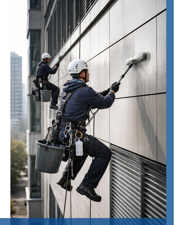 Мойка вентилируемого фасада в Муравленке от 268 р. | ВЫСОТНИК-Мрв