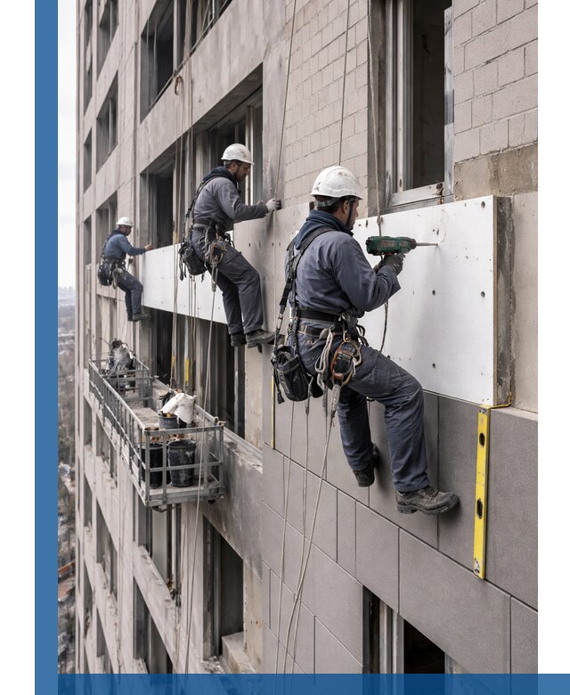 Монтаж фасадных термопанелей высокого качества в Муравленке