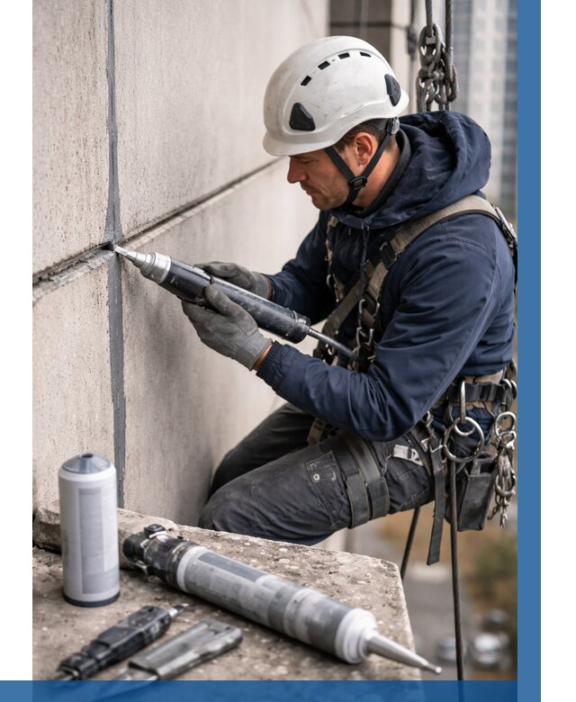 Вторичная герметизация швов в Муравленке от 482 р. | ВЫСОТНИК-Мрв