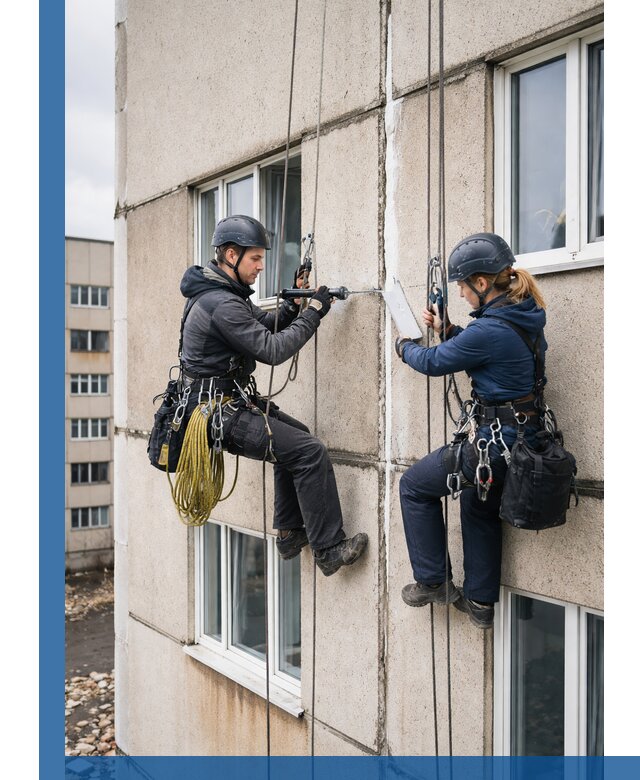 Герметизация межпанельных швов тёплым швом в Муравленке