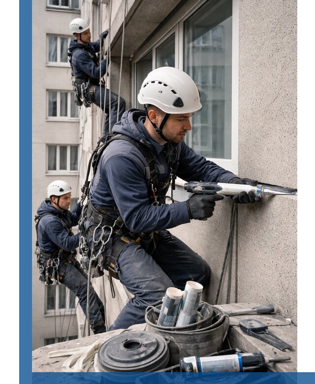 Герметизация швов лоджии в Муравленке профессионально и надежно