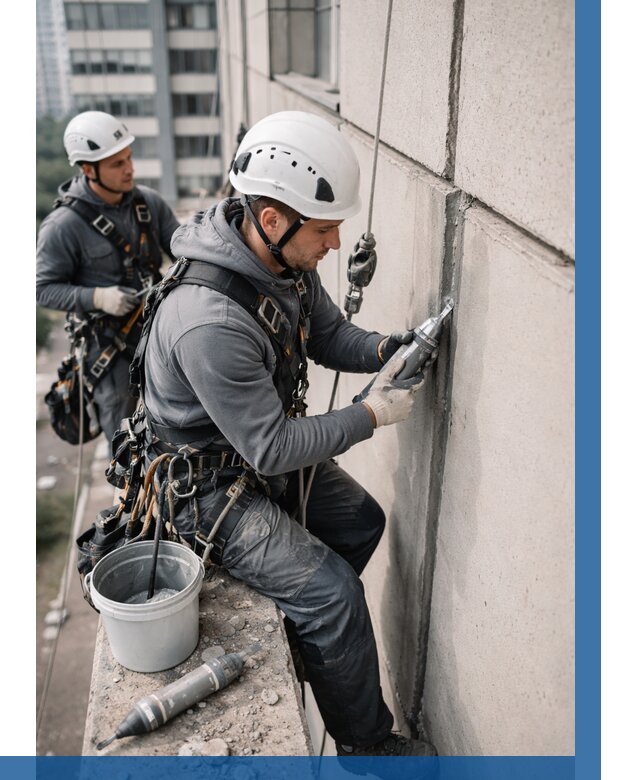 Ремонт деформационных швов здания в Муравленке от 1071 р. | ВЫСОТНИК-Мрв