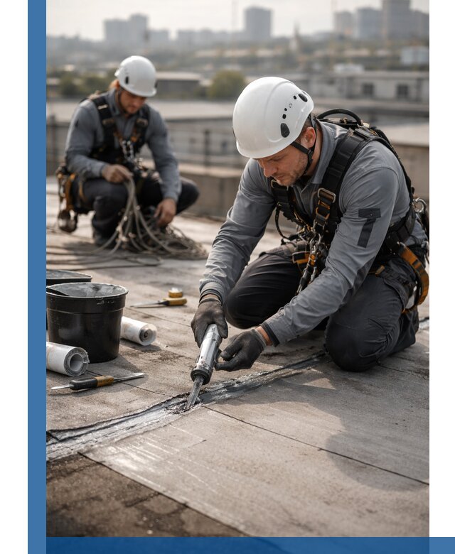 Аварийное и капитальное устранение протечек кровли в Муравленке