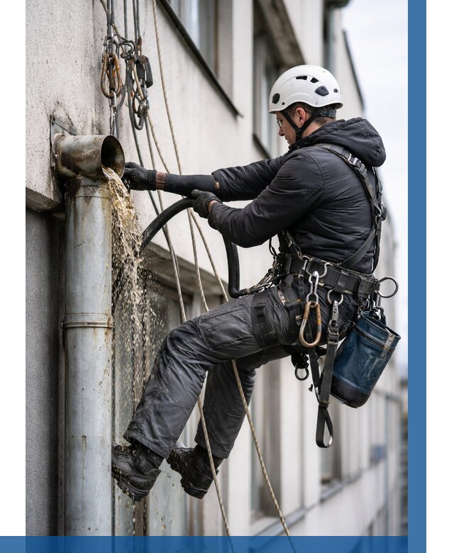 Прочистка водосточных труб в Муравленке от 3747 р. | ВЫСОТНИК-Мрв