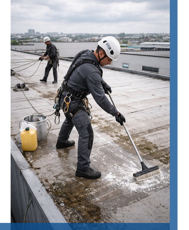 Очистка крыши по графику в Муравленке от 8030 р. | ВЫСОТНИК-Мрв