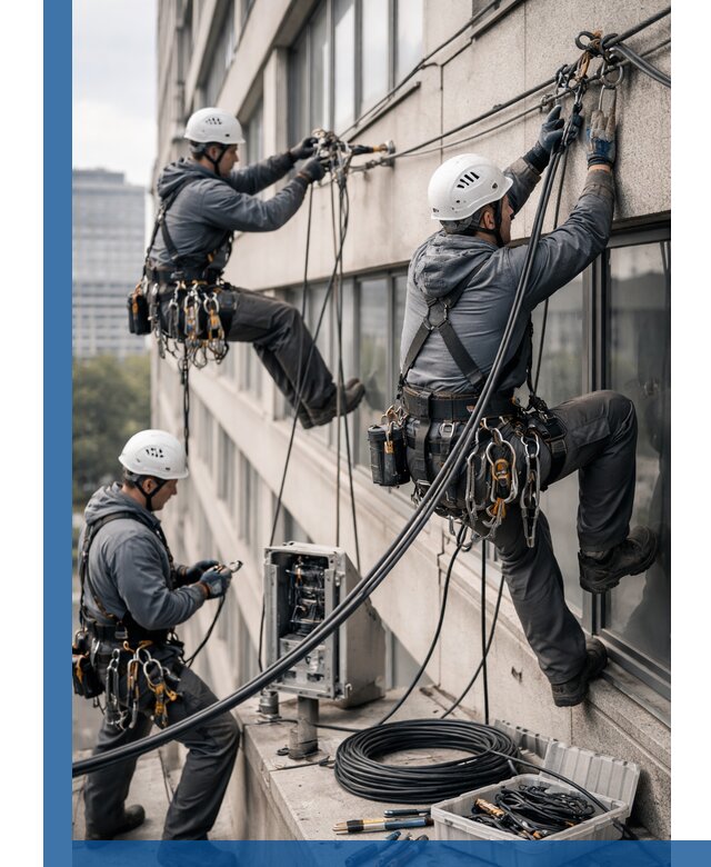 Прокладка оптоволоконного кабеля в Муравленке под ключ с тестированием