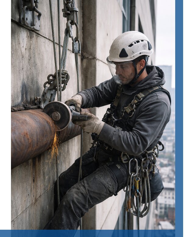 Резка металла на высоте в Муравленке по цене от 4818 р. | ВЫСОТНИК-Мрв