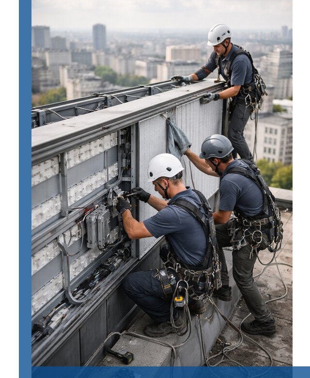 Профессиональное обслуживание крышной рекламы в Муравленке под ключ