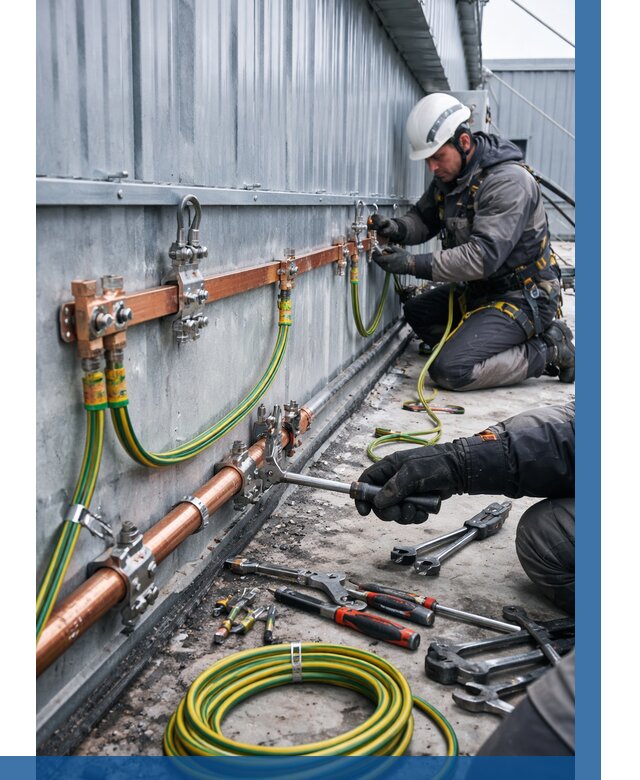 Монтаж заземления здания в Муравленке от 26765 р. | ВЫСОТНИК-Мрв