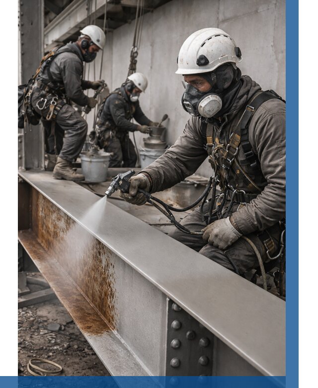 Антикоррозионная покраска металла в Муравленке от 749 р. | ВЫСОТНИК-Мрв