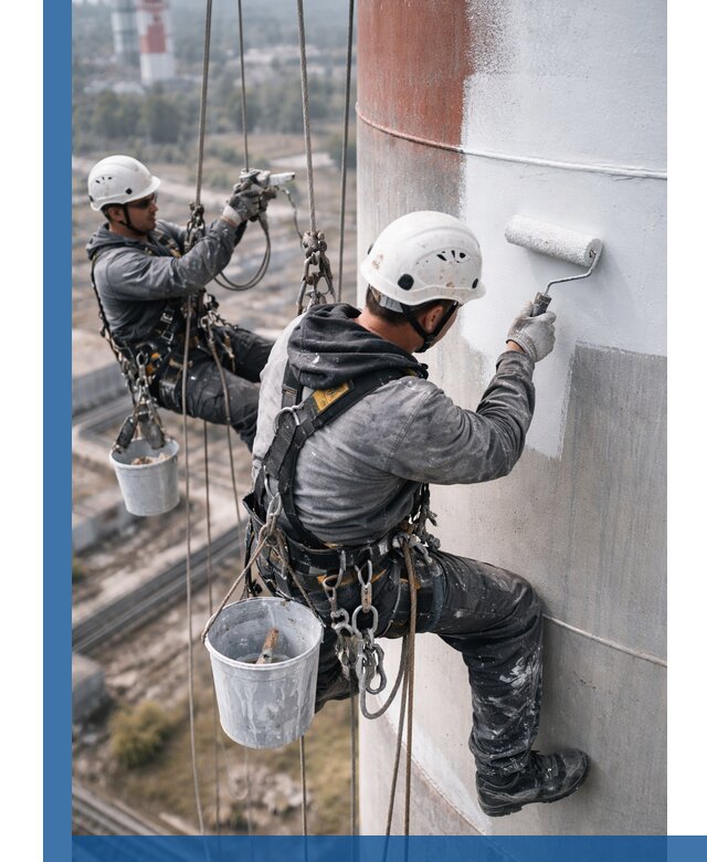 Покраска дымовых труб в Муравленке: антикоррозийная защита и восстановление