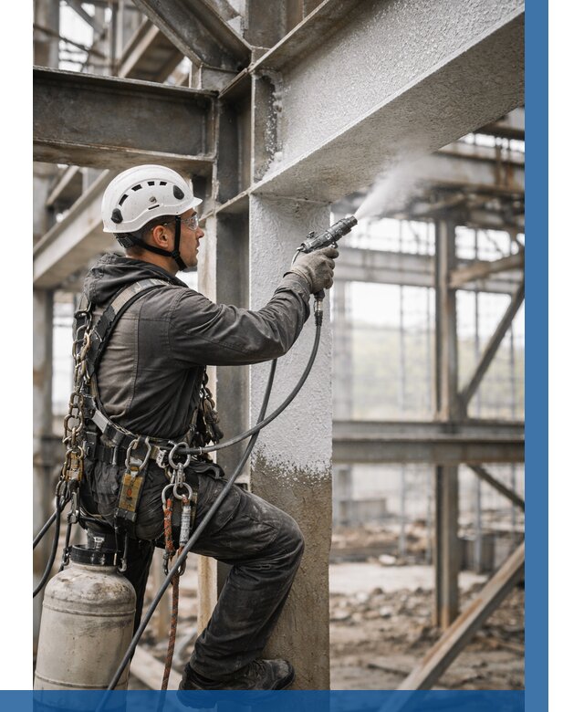 Огнезащита металлоконструкций от 803 р. | ВЫСОТНИК-Мрв в Муравленке