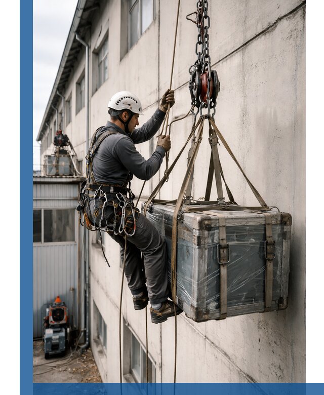 Подъем грузов на высоту в Муравленке для промышленных объектов