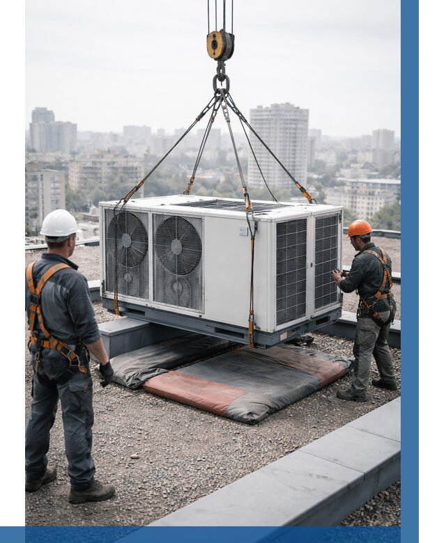 Подъем груза на крышу в Муравленке от 5353 р. | ВЫСОТНИК-Мрв заказать