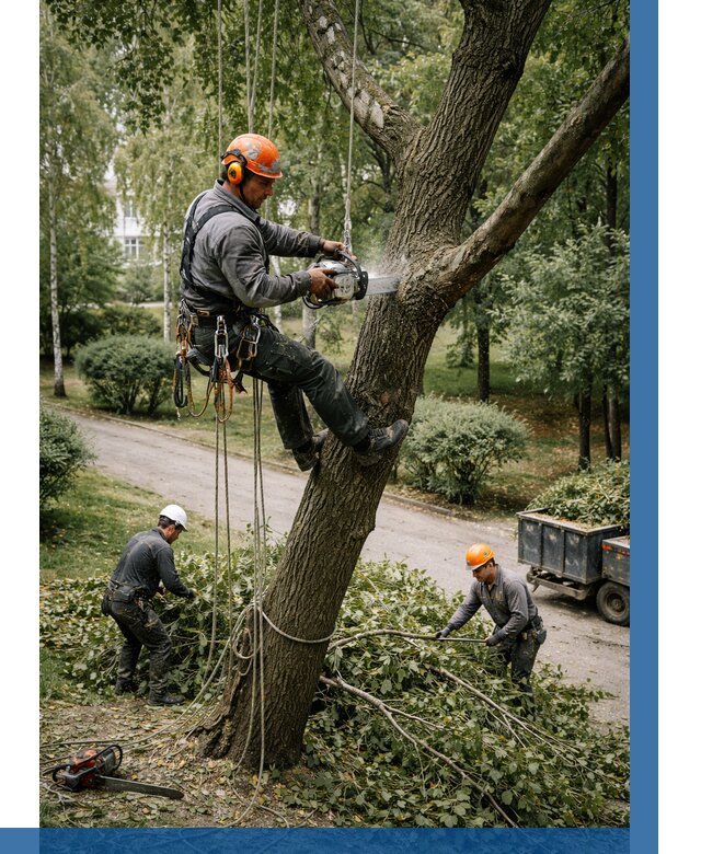 Кронирование деревьев в Муравленке от 6959 р. | ВЫСОТНИК-Мрв