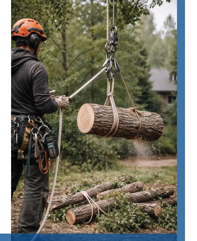 Валка деревьев частями в Муравленке от 8030 р. | ВЫСОТНИК-Мрв