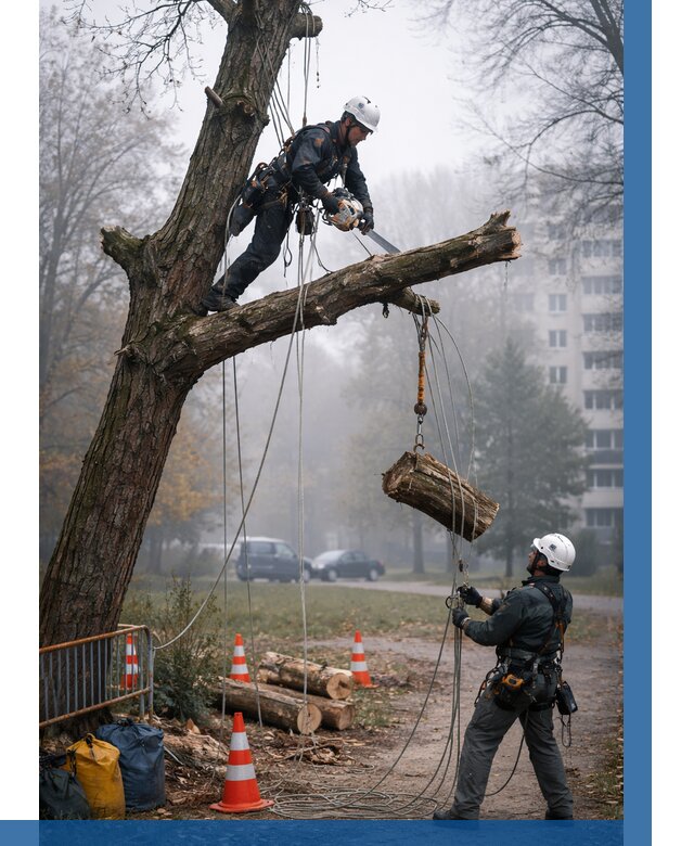 Удаление аварийных деревьев в Муравленке от 16059 р. | ВЫСОТНИК-Мрв